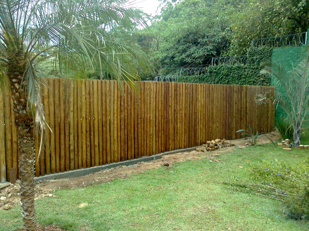 Cerca É Com Eucalipto Tratado! - Madeira Tratada de Alta Qualidade